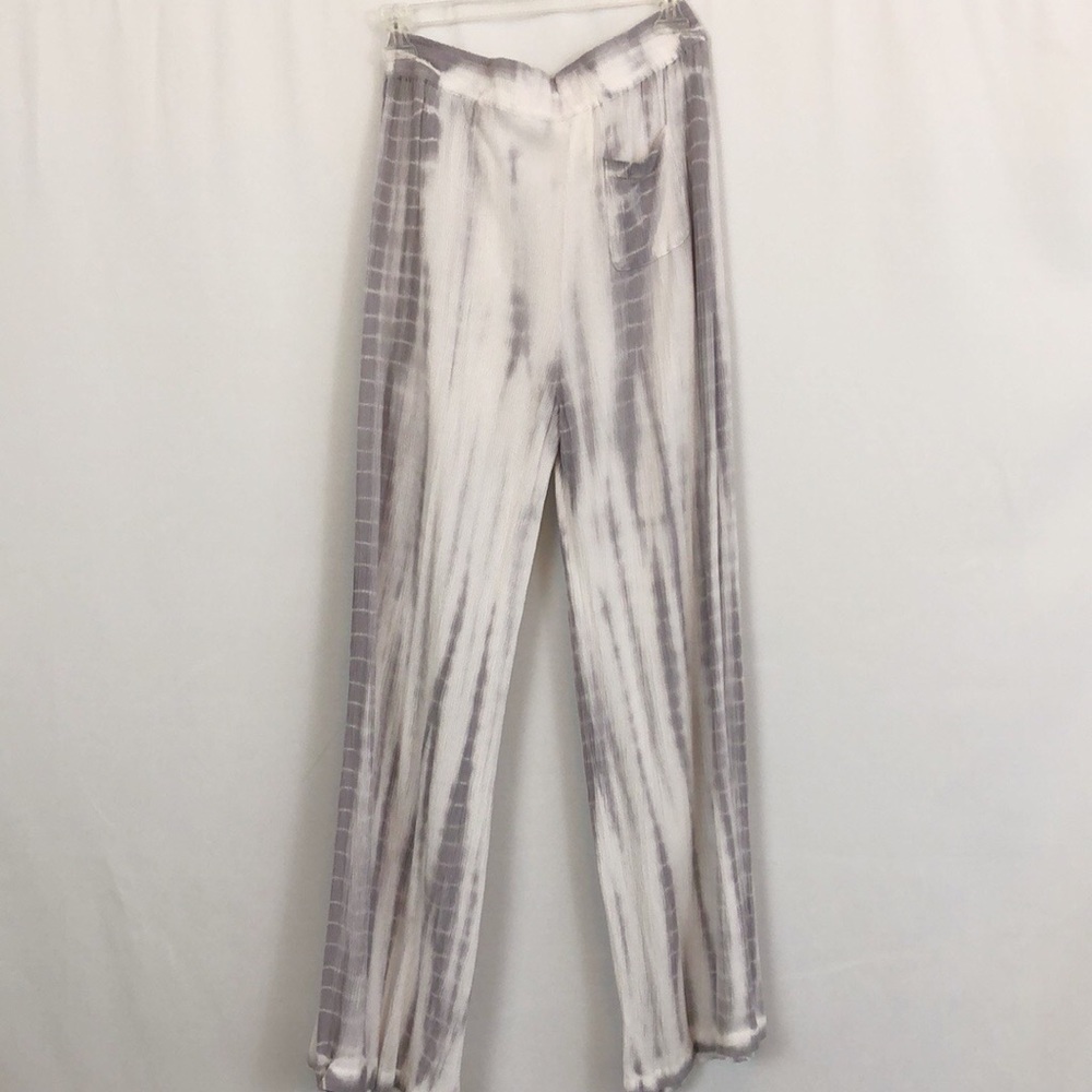 Anthropologie Mermaid tie dye palazzos size small